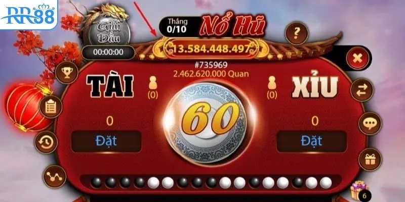 Khám phá sảnh cược nổ hũ tài xỉu uy tín RR88